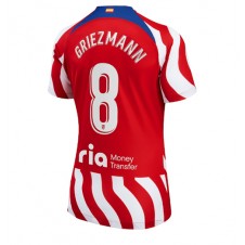 Atletico Madrid Antoine Griezmann #8 Hjemmedrakt Kvinner 2022-23 Kortermet